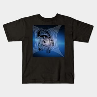 Digital Fingerprint Kids T-Shirt